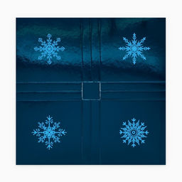 Цена за 5 шт. Коробка для для муссовых пирожных «Синяя», 17.8 х 17.8 х 6.5 см