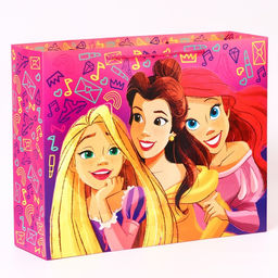 Пакет ламинат горизонтальный «Принцессы», Принцессы, 50 х 40 х 15