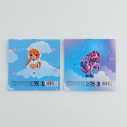 Набор Панда, косметичка, расчёска, мелок для волос, 2 резинки, блокнот 10х10 см, 16 л. МИКС - Simaland фото 7