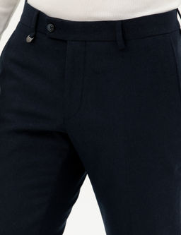 Lacivert Slim Fit Kuma_ Pantolon