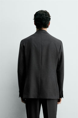 100% WOOL SUIT BLAZER - Zara фото 3