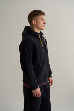 Толстовка на молнии Черный KAI Knit Track Top - Anta фото 6