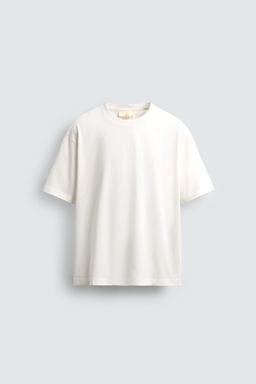 LIMITED EDITION MERCERISED SHORT SLEEVE T-SHIRT - Zara фото 6