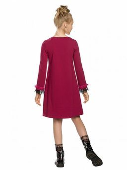 PELICAN, платье для девочек, Малиновый  фото 2