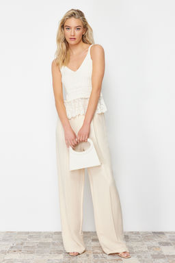 Tas Brode Garni Detayl? Bluz TWOSS24BZ00199