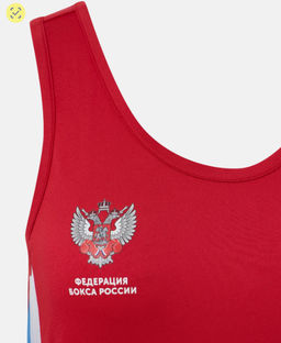 Майка боксерская женская INSANE RBF IN25-BF900, красный фото 4