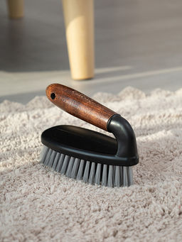 Щётка универсальная 14,5x6,3x10 коричневый бук, ПП, ПЭТ