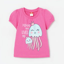CRB wear / CSNG 62752-46-280 Футболка для девочки, циклама/Ex.Cherubino