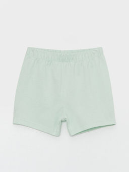 Beli Lastikli Basic K?z Bebek ?ortlu Pijama Alt