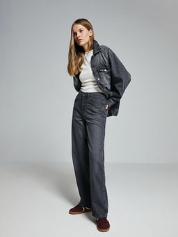 Straight Fit Kad?n Jean Pantolon