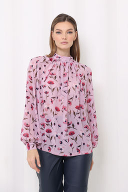 Блузка со сборкой по переду - Looklikecat фото 4