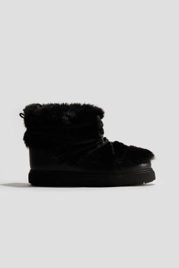 Botas de nieve efecto pelo con forro c?lido - H&m фото 2