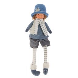 Игрушка набивная "Девочка, мальчик", L20 W10 H27 см, 2в.