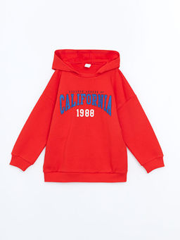 Kap??onlu Erkek Bebek Sweatshirt