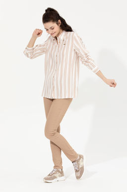 U. S. Polo Assn Женские брюки светло-коричневого цвета - U.s. polo assn фото 3