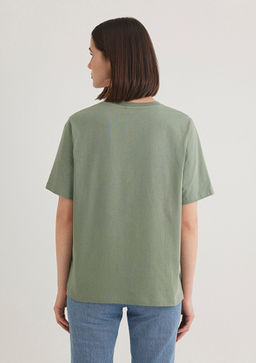 Mavi Logo Bask?l? Yesil Tisort  фото 4