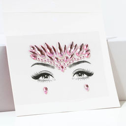 Стразы для лица Сияй!, розовые - Beauty fox фото 2