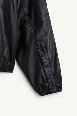 CCN LEATHER BOMBER - Zara фото 6