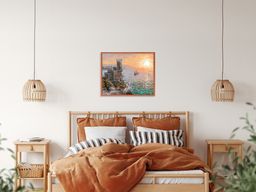 ФРЕЯ PNB/R1 №144 Набор для раскрашивания по номерам 50 х 40 см Ласточкино гнездо. Утро