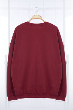 TRENDYOL MAN Tas Bisiklet Yaka Oversize Uzun Kol Sweatshirt TMNAW23SW00191 - Trendyolmilla фото 28