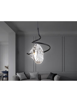 Светильник подвесной LH15001, 1хG9, 40Вт, d19 h140 см, чёрный