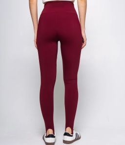 Леггинсы #КТ555 (2), бордовый