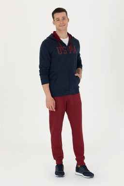 Мужские бордовые спортивные штаны - U.s. polo assn фото 3