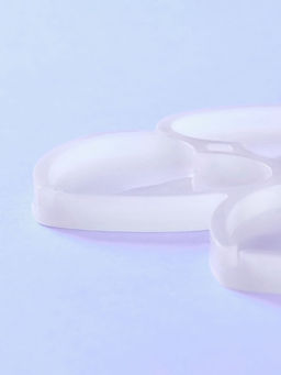 Форма для леденцов Влюблённость, силикон, 16?10?0.7 см, 6 ячеек, прозрачная