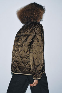 ZW COLLECTION REVERSIBLE QUILTED JACKET - Zara фото 15