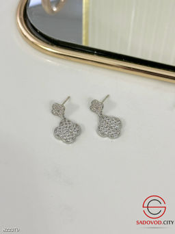 Серьги женские гвоздики из медицинской стали