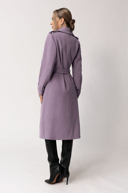 Пальто Golden Valley 7119 фиолетовый  фото 2