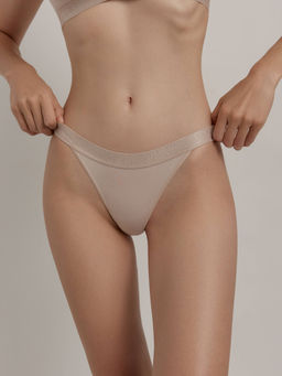 CONTE FLEXIBLE LTA 2237 Трусы танга из бамбука light almond