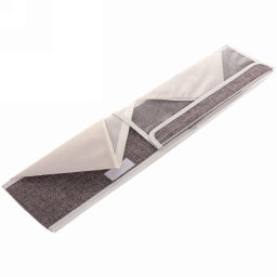 Кофр - органайзер для хранения вещей с прозрачной крышкой "УЮТДОМА", цвет серый, 6 отделений, 32*23*12см