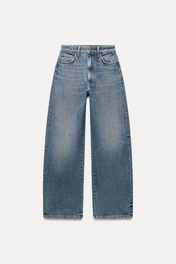 TRF MID-WAIST BAGGY JEANS - Zara фото 7