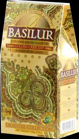 BASILUR. Восточная коллекция. Золотой месяц 100 гр. карт.пачка