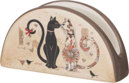 Салфетница Парижские коты 13,5*4 см. высота=7 см. 358-1729 - Арти-м фото 4