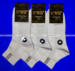 Цена за 10 пар. Легион носки мужские синие 29  фото 35