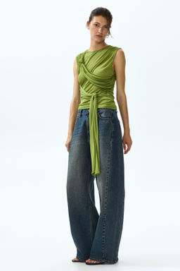 Top con paneles drapeados - H&m фото 6