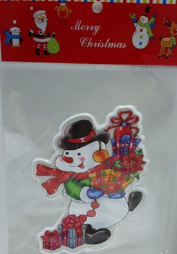 Наклейки новогодние СТ060 14см