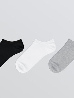 Kad?n D?z Patik ?orap 3l?