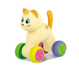 Стеллар. Игрушка-покатушка "Веселый котик" арт.01995 /6