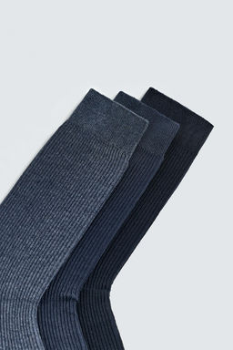3-PACK OF LIGHTWEIGHT RIB SOCKS - Zara фото 3
