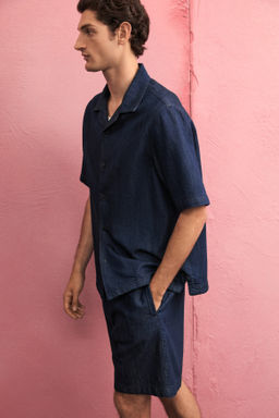 Camisa resort en denim Regular Fit - H&m фото 6