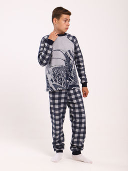 Пижама "Сити" серый