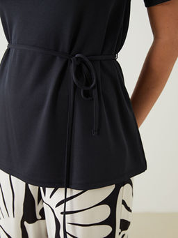 Bisiklet Yaka Kad?n Ti??rt