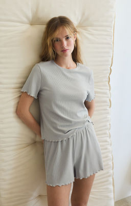 Pijama en mezcla de modal - H&m фото 5