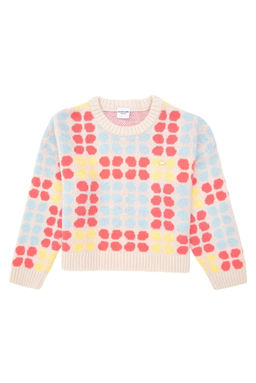 Свитер с цветком граната для девочки Неожиданная скидка в корзине - U.s. polo assn фото 2