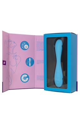 Многофункциональный вибратор для пар Satisfyer G-Spot Flex 4+, голубой