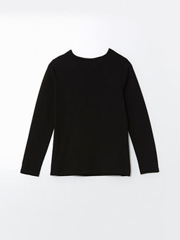 Bisiklet Yaka K?z ?ocuk Ti??rt - Waikiki фото 3