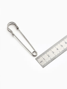 Цена за 2 шт. Булавка 8?1.5 см (набор 2 шт.), СМ-208, серебра